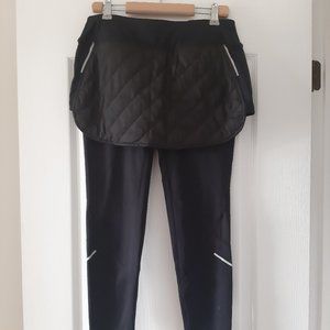 Reitmans Hyba Sport Skirt Legging with Zipper (Heat Insulative for Winter)